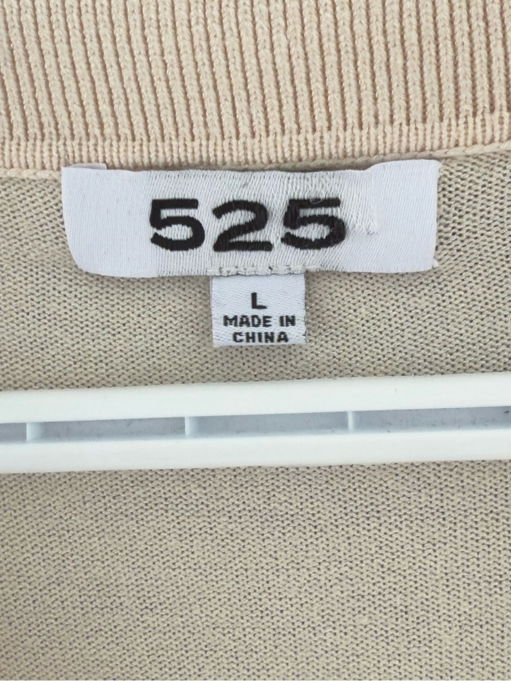 131. 525 America Cream Polo-Style Midi Dress - Picture 3 of 10